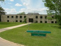 The guest house is an excellent place to stay.