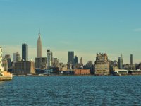 The view from our hotel on the New Jersey Shore of the Hudson River