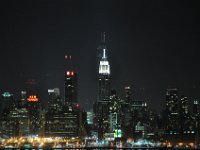 The view from our hotel room at night