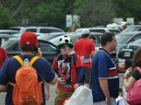 An American soccer fan.