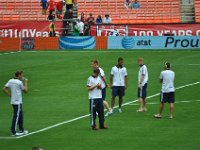 A first feel of the stadium.