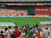 Warmup of the German team