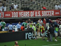 TV interviews afterwards.