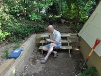 Setting the staircase.