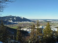 Looking down to Pfronten.