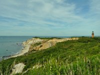 Aquinnah Cliffs and Gay Head Lighthouse.