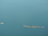 Little Gull and Great Gull Island at the entrance of the Long Island Sound.
