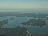 North Haven Peninsula, Sag Harbor in the back.