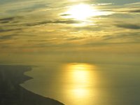 Close to sunset at the north shore of Long Island.