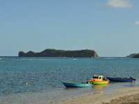 A beach close to Grenville on the eastern part of Grenada.