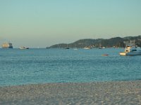 Heading off to another island in the evening.