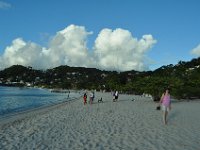 Late afternoon at the beach.