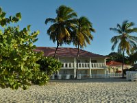 Our room was on the second floor, the third from the right.