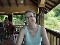 Lunch in the restaurant of Belmont Estate.