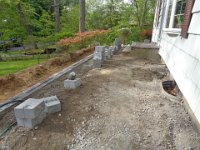 Gravel for the patio ...