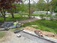 Southern curb in place.