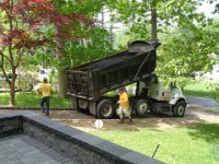 And here is the asphalt.