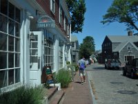 Downtown Nantucket.