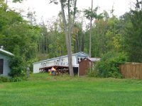 Another view of our vacation home, while we took an evening walk.