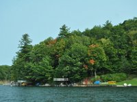 Rushford Lake. Our host took us out on the water with his boat.