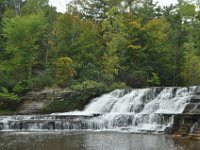 Wiscoy, the lower of three falls.