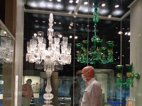 The whole thing was made of glass. Not my taste, but what craftmanship.