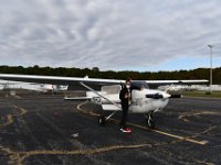 Skyhawk N9767F, our plane this time. Not the youngest, but these planes are very sturdy and reliable.