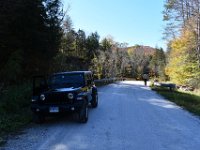 The rental car folks gave us a Jeep. A great car to explore the unpaved roads.