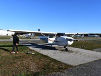 Getting Skyhawk N2438S ready for departure to Cape Cod