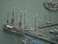 The French sailing ship Hermione in Greenport.