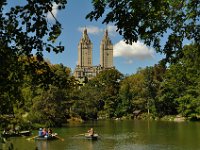 Boats on The Lake in Central Park