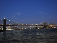 The bridges illuminated