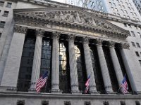 New York Stock Exchange in Wall Street.